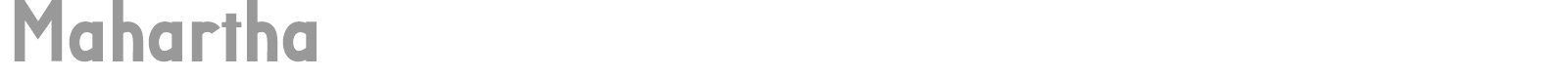 Mahartha font preview